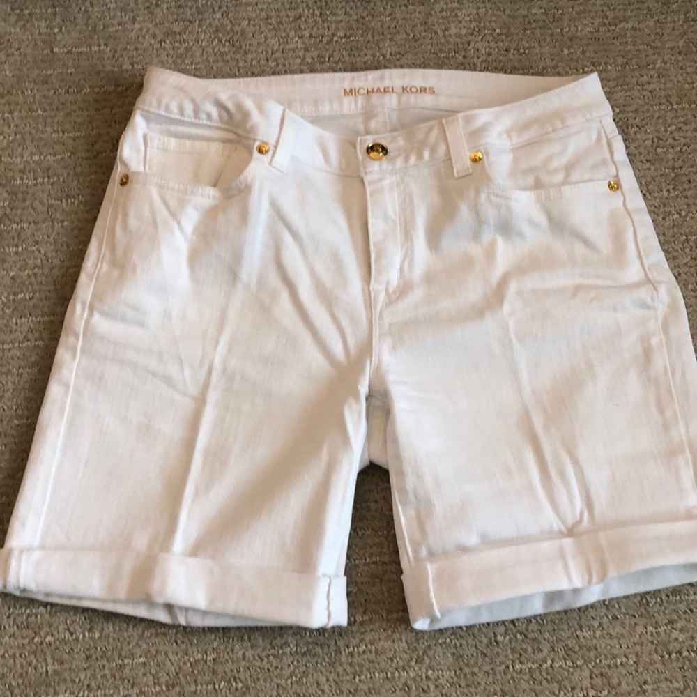 White shorts